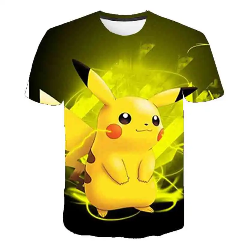 

3D Cartoon T-shirt Baby Kids Boys Girls Children animated T Shirt Short Sleeves Summer loveliness Clothing Print drawing Tee