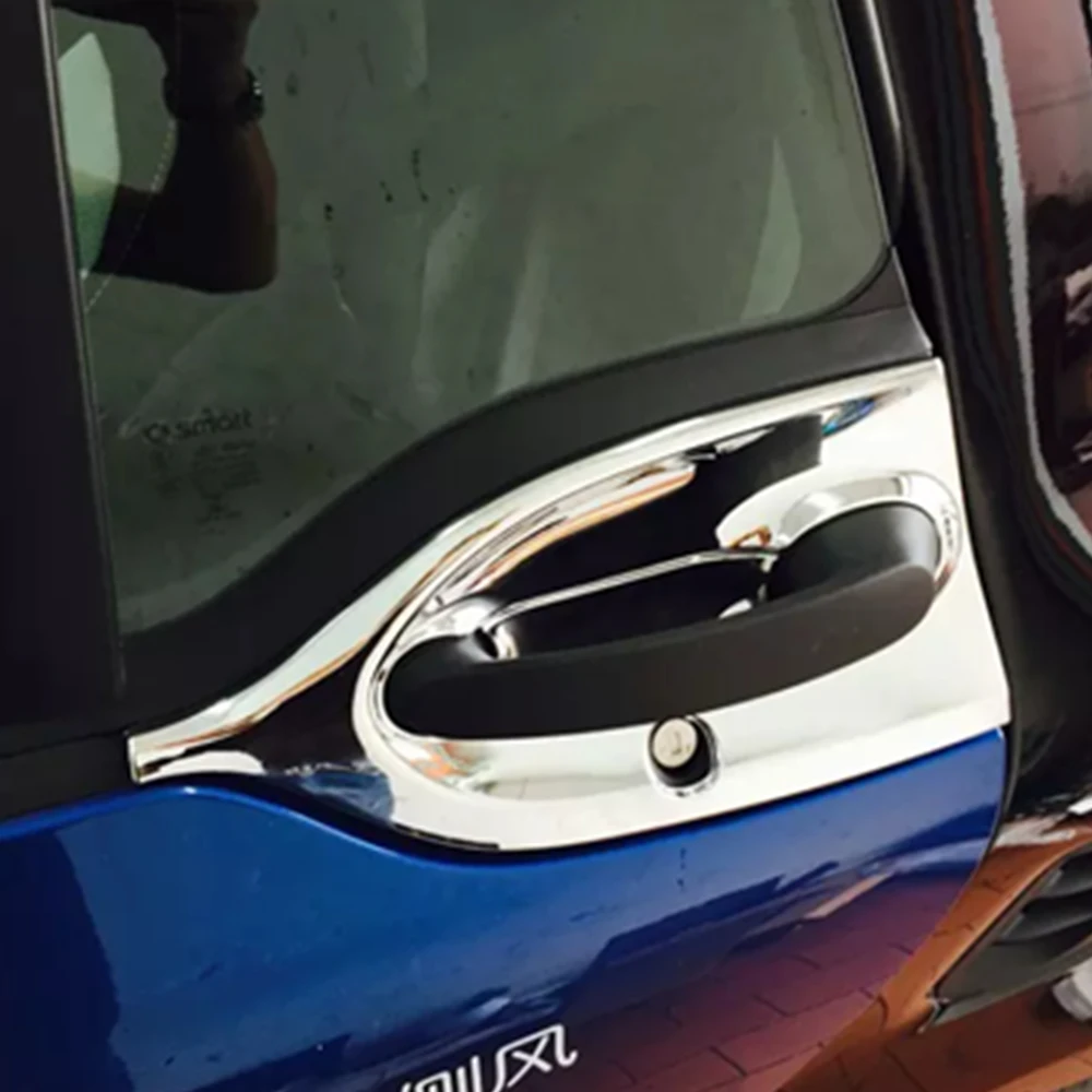 Для Benz smart fortwo 2015 2016 2017 2018 детектор тюнинга кузова автомобиля отделка ABS хром