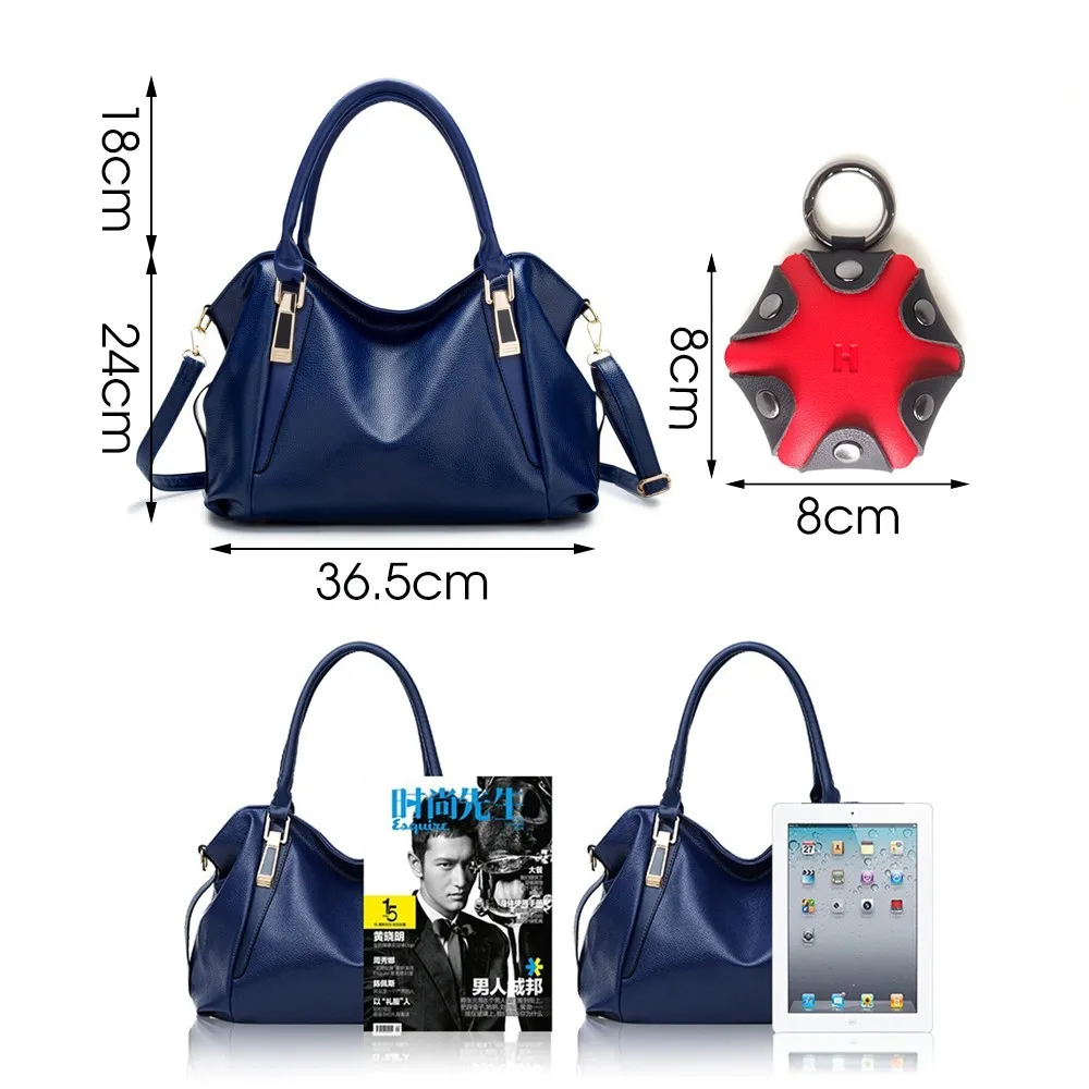 Herald/Модная женская сумочка с кошельком Для монет Качественная кожаная сумка на