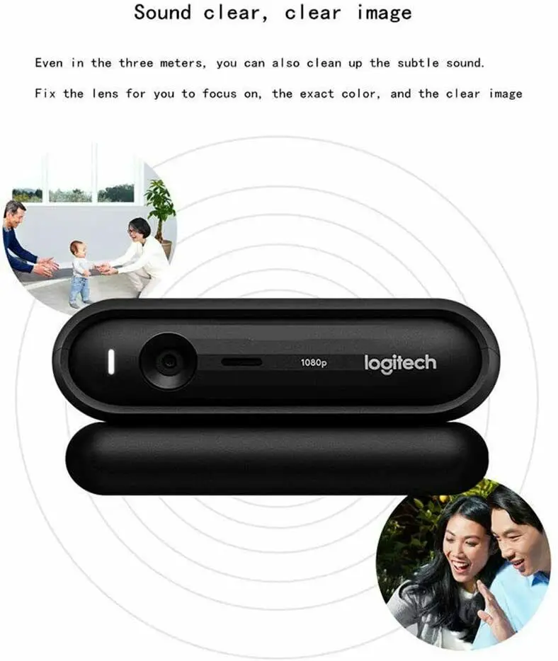 Веб камера Logitech C670i IPTV hd smart 1080p Usb видеокамера для компьютера веб с углом обзора 60 градусов|Веб-камеры| |