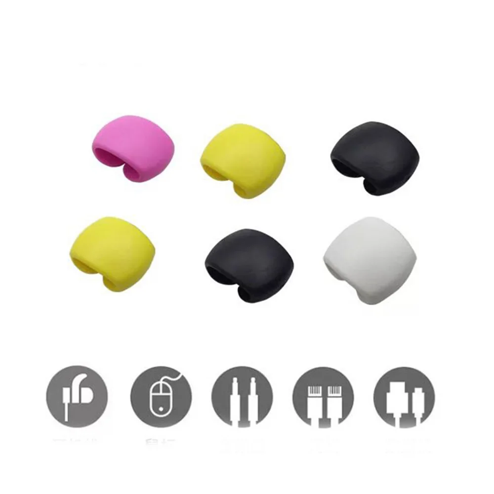 2 шт. многофункциональный кабель для сматывания простой круглый зажим USB зарядное