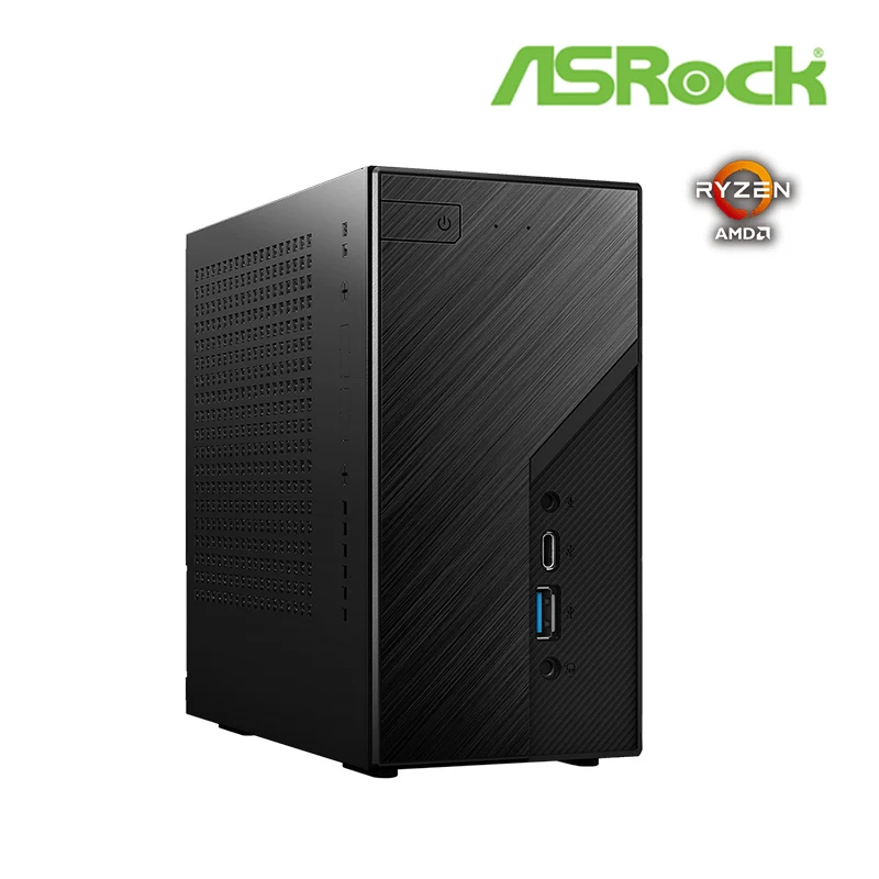 Чехлы и Материнская плата ASROCK DeskMini X300 MINI ATX WIFI M.2 STAT USB3.2 [без (CPU/SSD / RAMs)] Φ Socket AM4 |