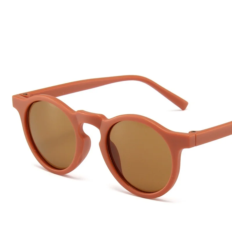 

ERILLES 2022 Cute Round Children Sunglasses For Girls Boy Retro Convenience Sun Glasses Eyeglass Kids Eyewear UV400 Protection