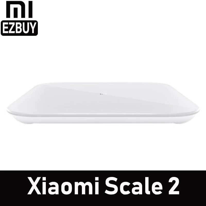 Xiaomi Mi весы 2 поколения Точность Bluetooth 5 0 APP монитор СВЕТОДИОДНЫЙ дисплей цифровые