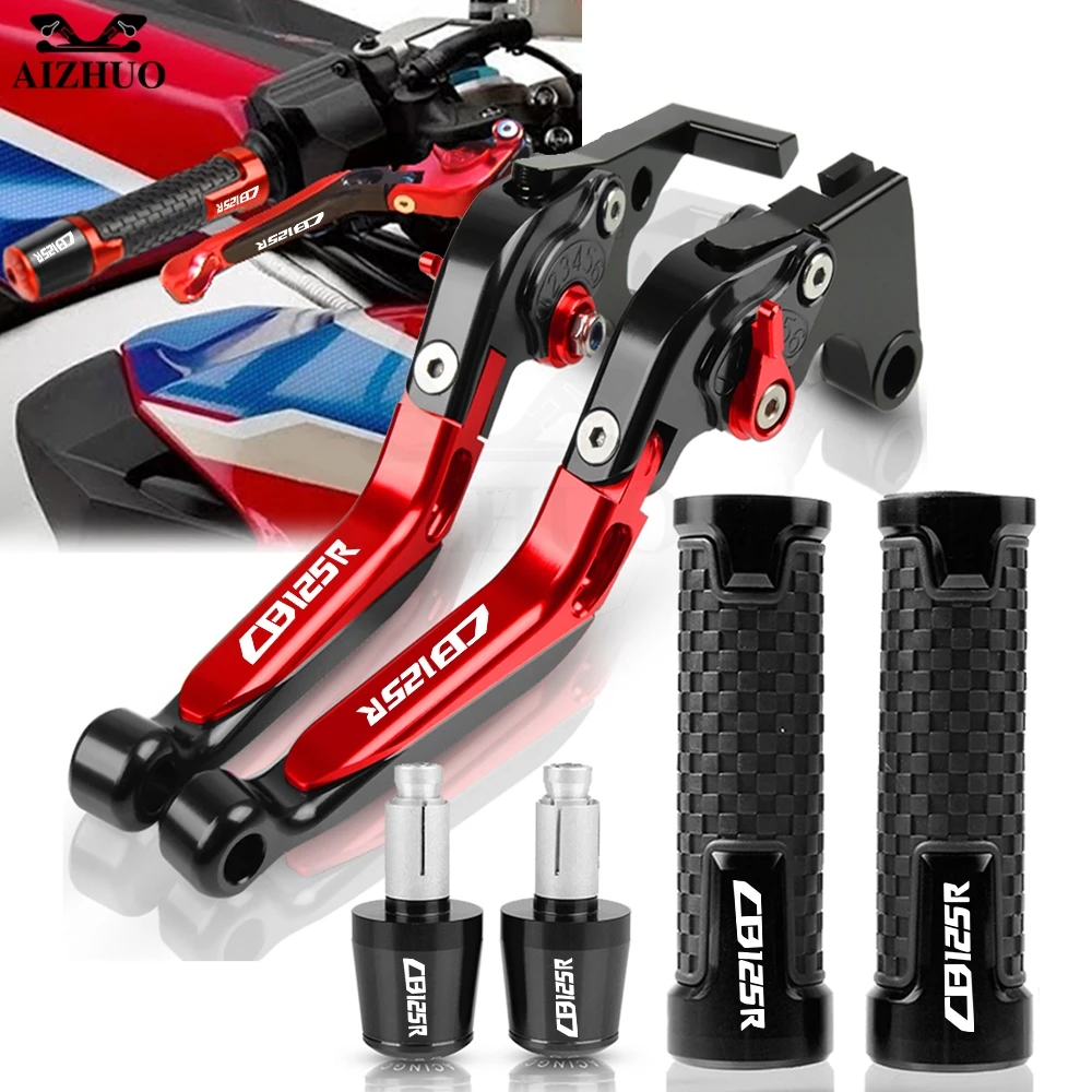 

Рычаги сцепления тормоза, руля CB 125R, логотип для HONDA CBR125R/CB125R/CBR150R 2011-2020, мотоциклетный складной Выдвижной регулируемый