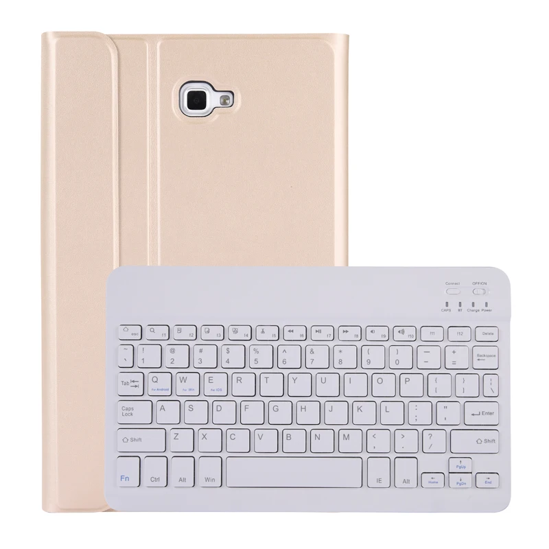 Bluetooth Keyboard Case For Samsung Galaxy Tab A 2016 10.1 T580 T585 Tablet Russian Arabic Hebrew Spanish French | Мобильные