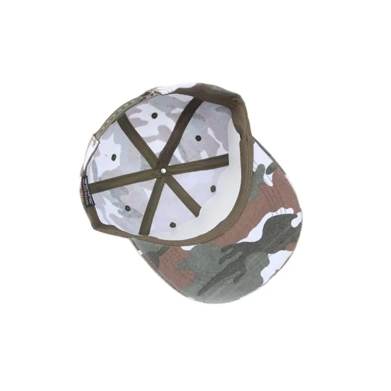 Камуфляжная шапка в стиле хип хоп с плоским верхом для мужчин и женщин