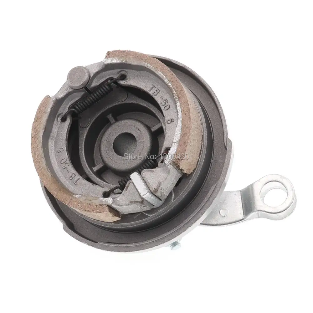 10 дюймов Барабанный тормоз с обувью подходит для грязи велосипед ямы заднего