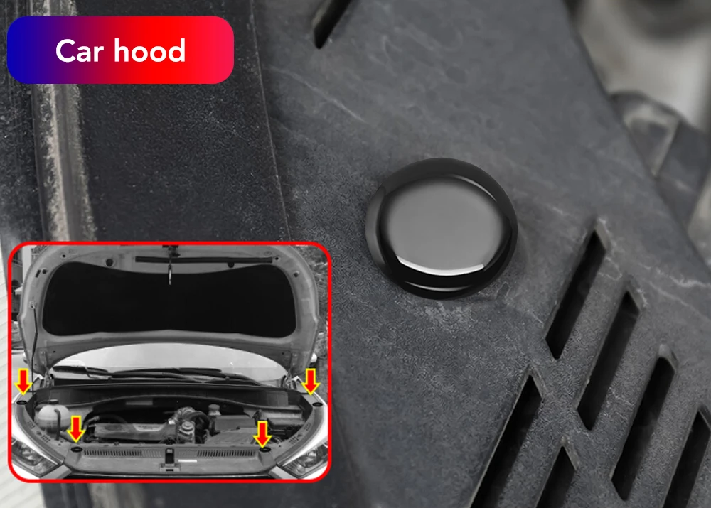 Автомобильная дверная буферная амортизация амортизаторы аксессуары для toyota C-HR 4