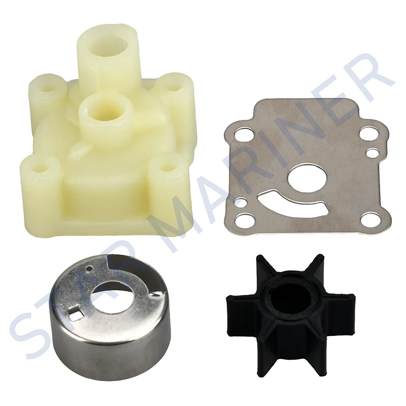 4 шт. 3B2-65011-1 3B2-65025-0 3B2-65021-1 3B2-65016 водяной насос в сборе для Tohatsu Hidea Nissan 8HP 9 2/4T 3B2-65021