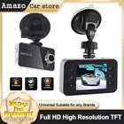 2,4 дюймовый видеорегистратор, широкоугольная камера, видеорегистратор для приборной панели, видеорегистратор для автомобиля, с циклической записью, бесшовная циклическая видеокамера