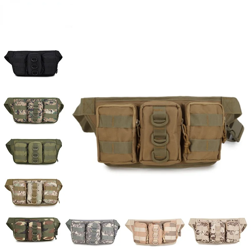 

Triple Waist Bag Fashion Leisure Sports Outdoor Bag Kettle Bag Running Bag Camouflage Bag