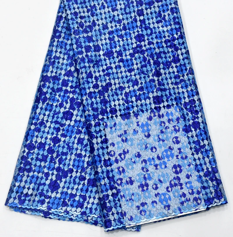 

Purple Sequence Lace African Lace Fabrics with Sequins French Tulle Mesh Lace Sequins Lace Fabric for Bridal Materials