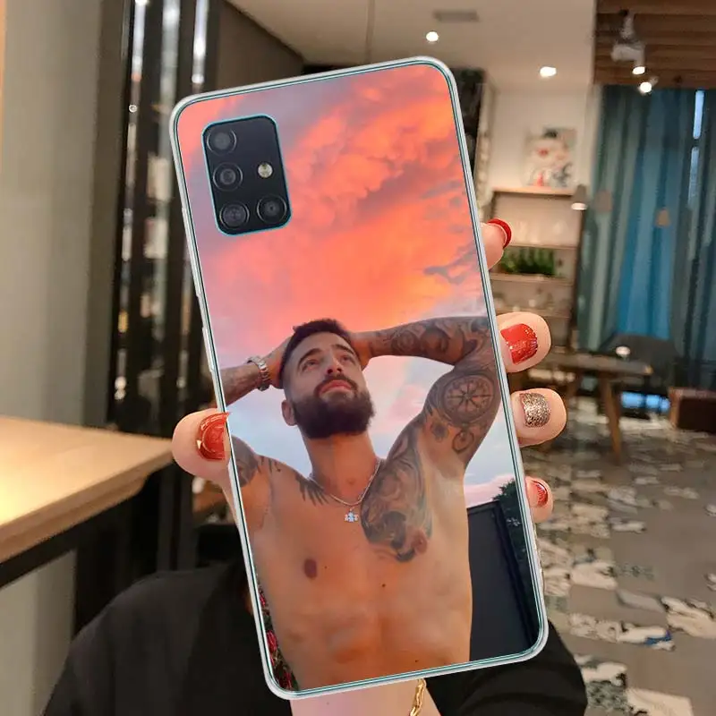 

Maluma Case for Samsung Galaxy A51 A71 5G M51 A21 A91 A01 A11 A31 A41 M11 M21 M31 Silicone Phone Coque