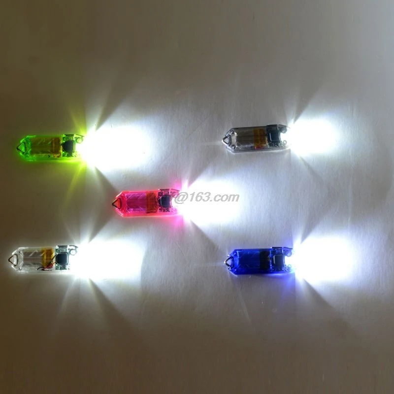 Мини LED брелок фонарик Электрический фонарь Портативный USB зарядка