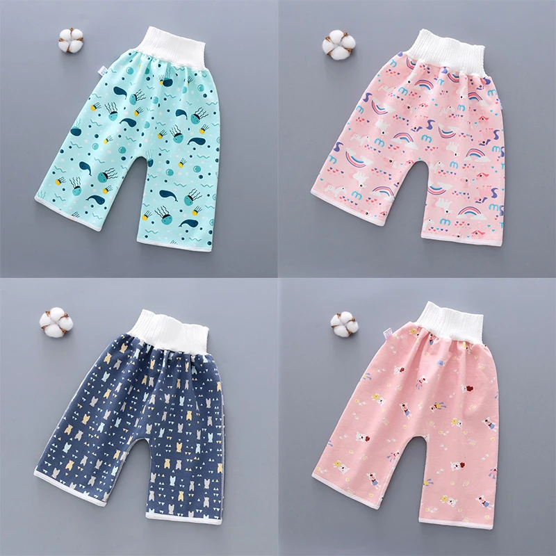 Детские подгузники обучающая юбка Впитывающий Коврик ткань тонкий коврик для