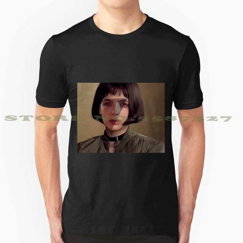 

Villanelle X Mathilda Black White Tshirt For Men Women Killing Eve Jodie Comer Villanelle Collages Natalie Portman