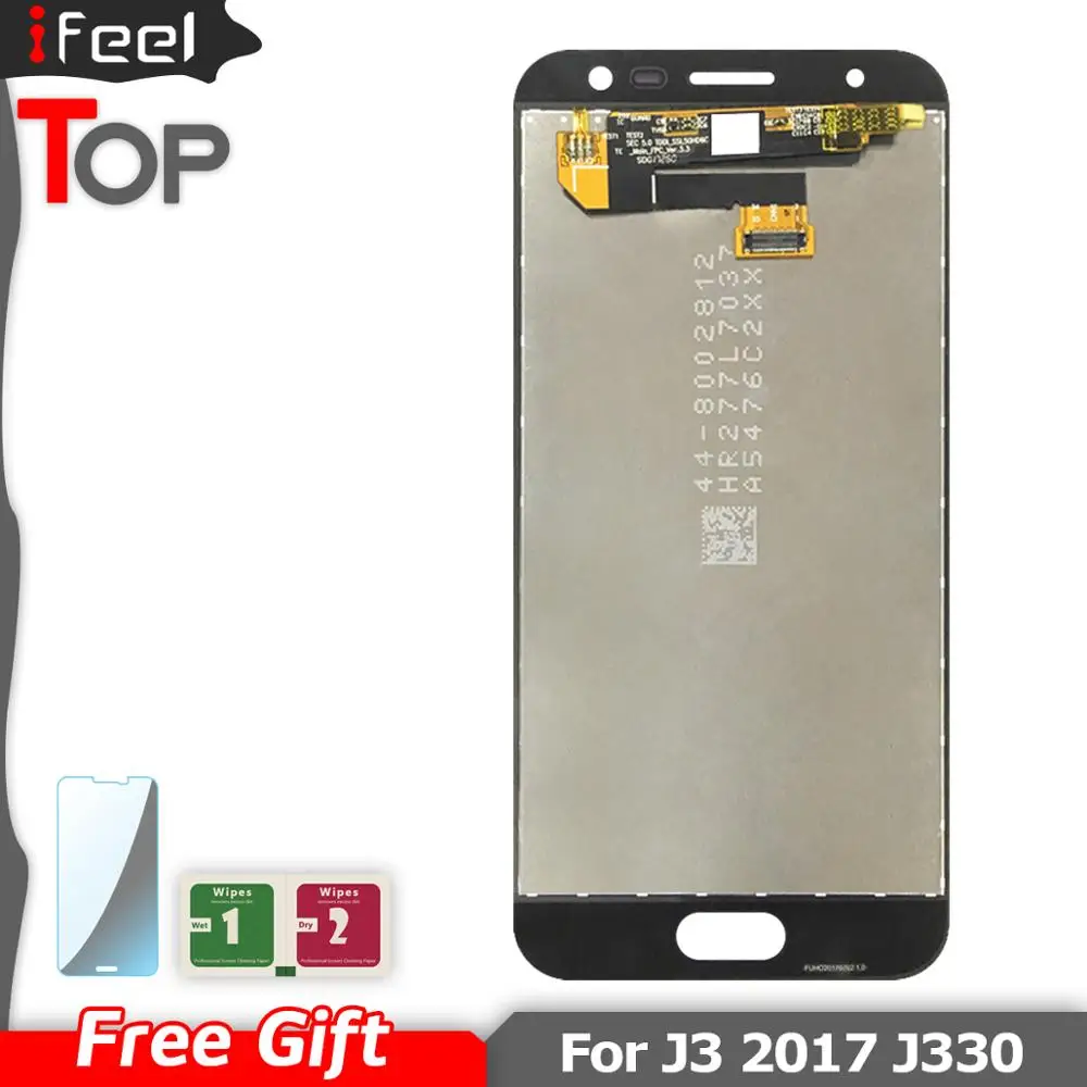 ЖК дисплей Super AMOLED сенсорный экран дигитайзер Ремонт для Samsung Galaxy J3 2017 J330 Pro J330F