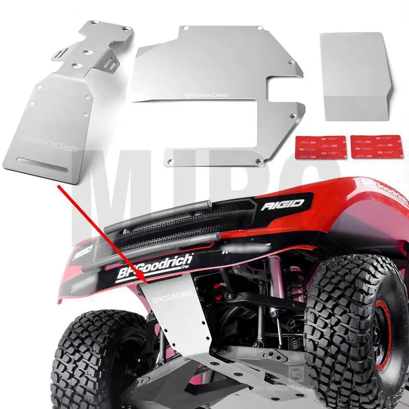 Защита оси из нержавеющей стали армированный корпус для 1/7 Traxxas Unlimited Desert Racer UDR #85076