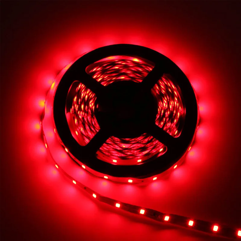 

LED Strip 2835 RGB lights 12V 5M Flexible Home Kitchen Decoration lamp Waterproof 300 LED Tape Diode Ribbon 60LEDs/M