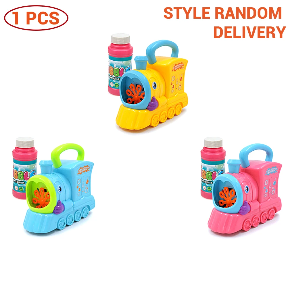 Ручной поезд с контролем игрушка пузырьковая машина для детей летняя ванна