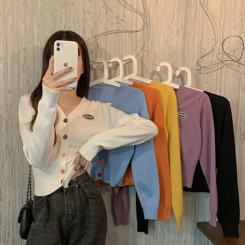 Женские свитера кардиган зимний нежный мягкий свитер с V-образным вырезом пальто