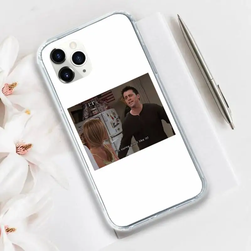

friends tv show Phone Case Transparent for iPhone 11 12 mini pro XS MAX 8 7 6 6S Plus X 5S SE 2020 XR