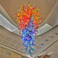 italian hand blown glass chandelier ac110v 240v superior quality hallway luxury christmas new house decoration 24 by 52 inches