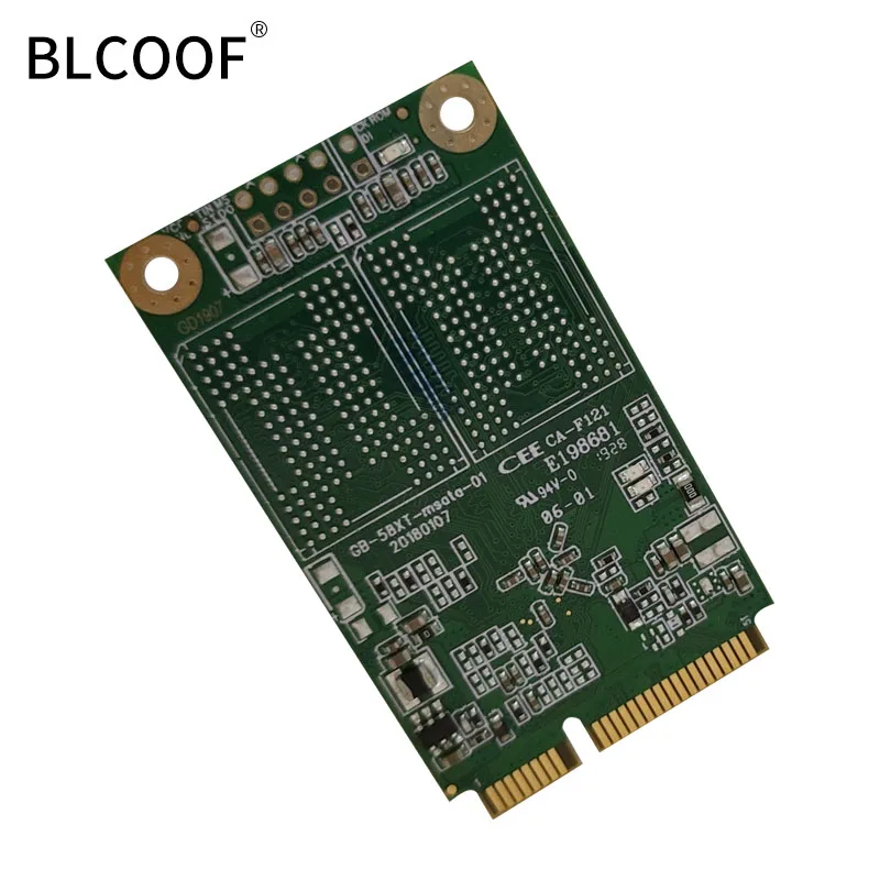 BLCOOF mSATA SSD Hard Drive HD SSD m.2 sata hard disc portable B800 128GB Internal Solid State Disk Drive for Laptop Desktop PC