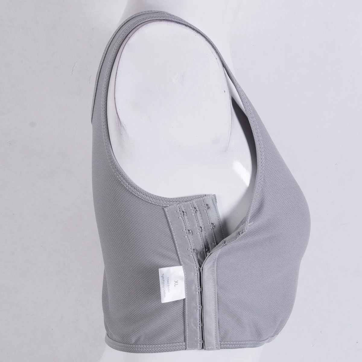 

New Short Chest Breast Binder Lesbian Trans Tomboy Shaper Cosplay Breathable Buckle Tomboy Corset