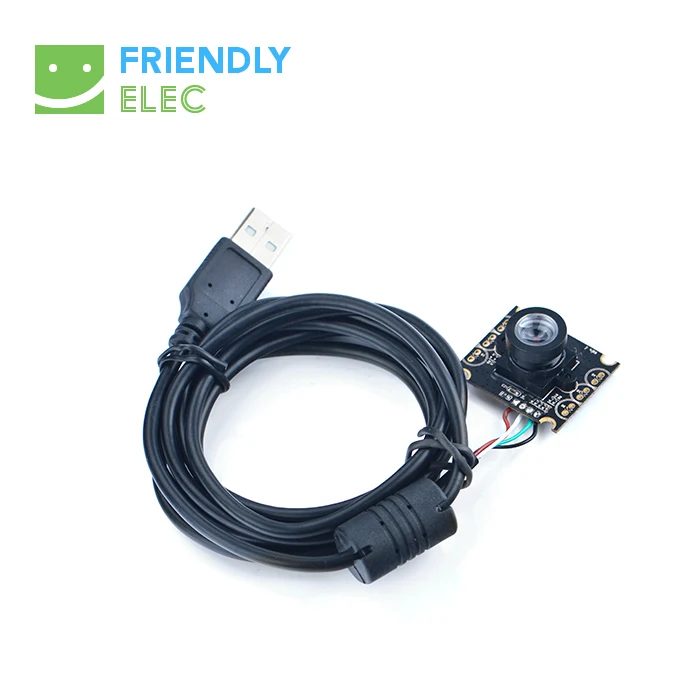 

USB Surveillance Camera Module, HD Free Drive 200w Pixels, Support NanoPi