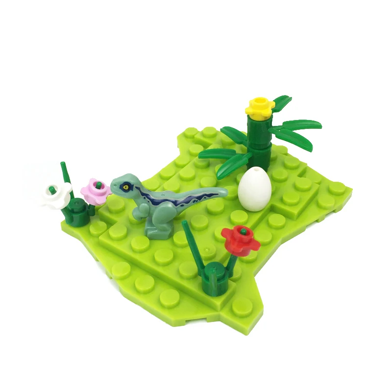 Конструктор MOC Парк Юрского периода динозавры тираннозавр совместимый