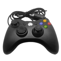 usb wired game remote usb 360 plastic usb port controller easy to install blackwhite improved ergonomic game remote