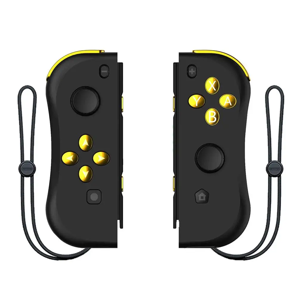 Nintendo Switch Беспроводной Bluetooth левый и правый Joy-con игровой контроллер геймпад для Nintendo S Switch joy-con джойстик игровой консоли - Цвет: Золотой
