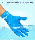 100 шт. одноразовые нитриловые перчатки, многофункциональные водонепроницаемые защитные перчатки для чистки Guantes Nitrilo