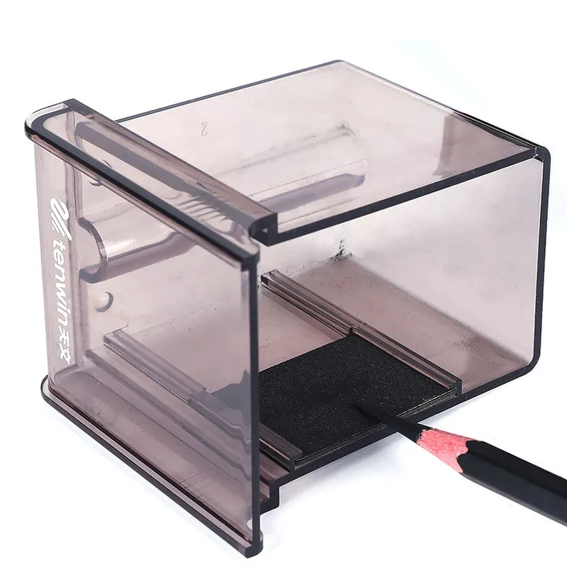 

Rotary Pencil Sharpener Manual Pencil Cutter Smooth Charcoal Sharpener Office School Accessories Stationery for Girls Gift