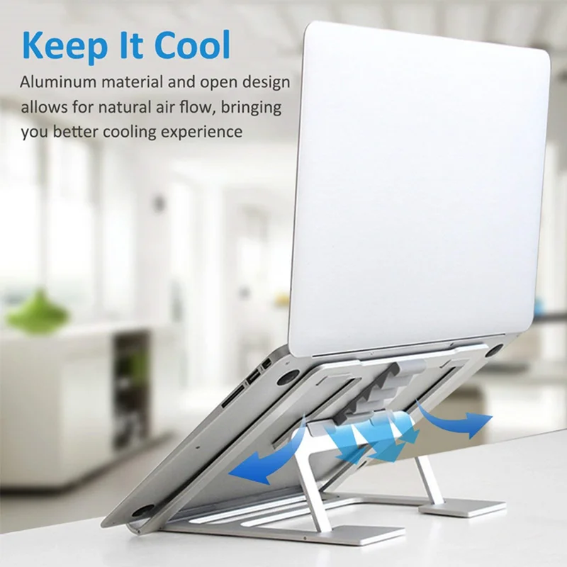 Складная портативная подставка для ноутбука регулируемый угол обзора/высота