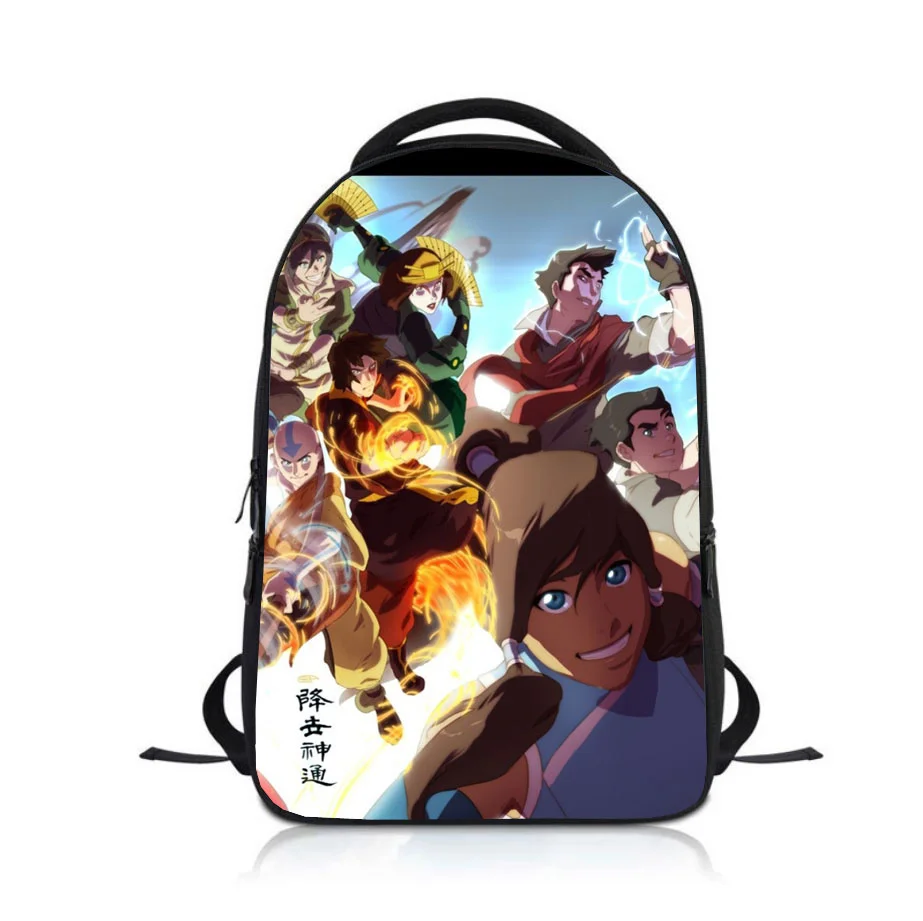 

Kindergarten Bookbag Anime Avatar Students Backpack School Bag Children Cartoon Knapsack Boys Girls Rucksack