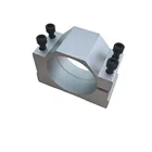 1 шт. скобы для двигателя шпинделя, зажим 57 мм для фрезерного станка 300 Вт 400 Вт 500 Вт, зажим шпинделя 57 мм, алюминиевый шпиндель