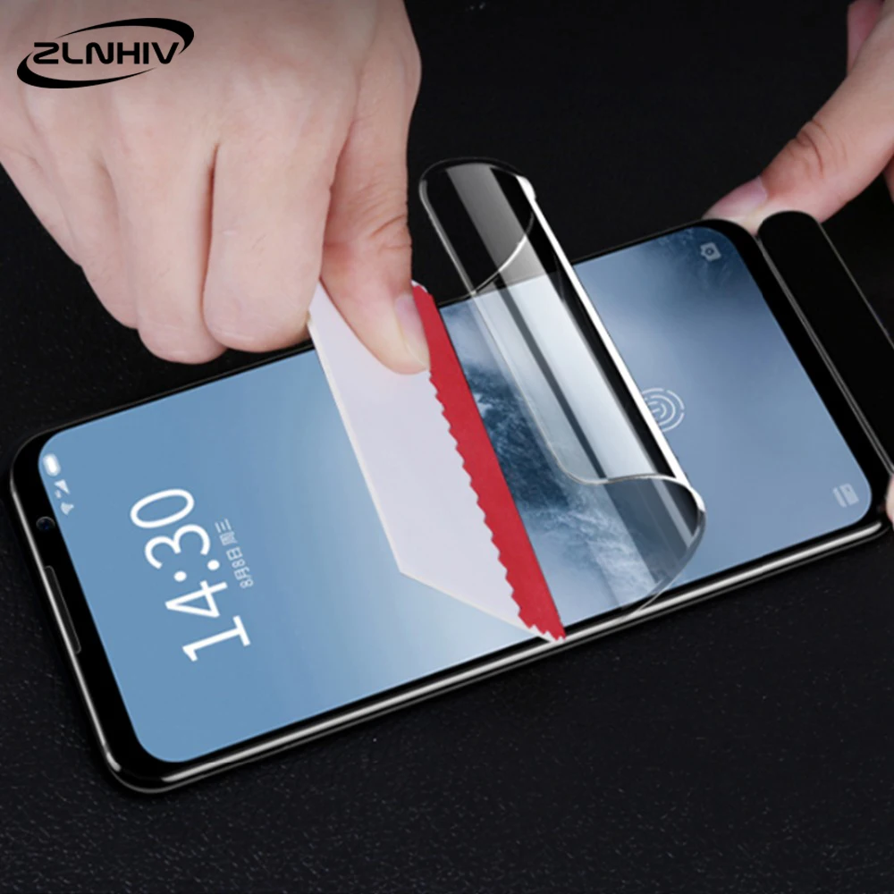 Zlnвич мягкое полное покрытие для meizu 16th plus 16x16 15 lite Гидрогелевая пленка Защитная