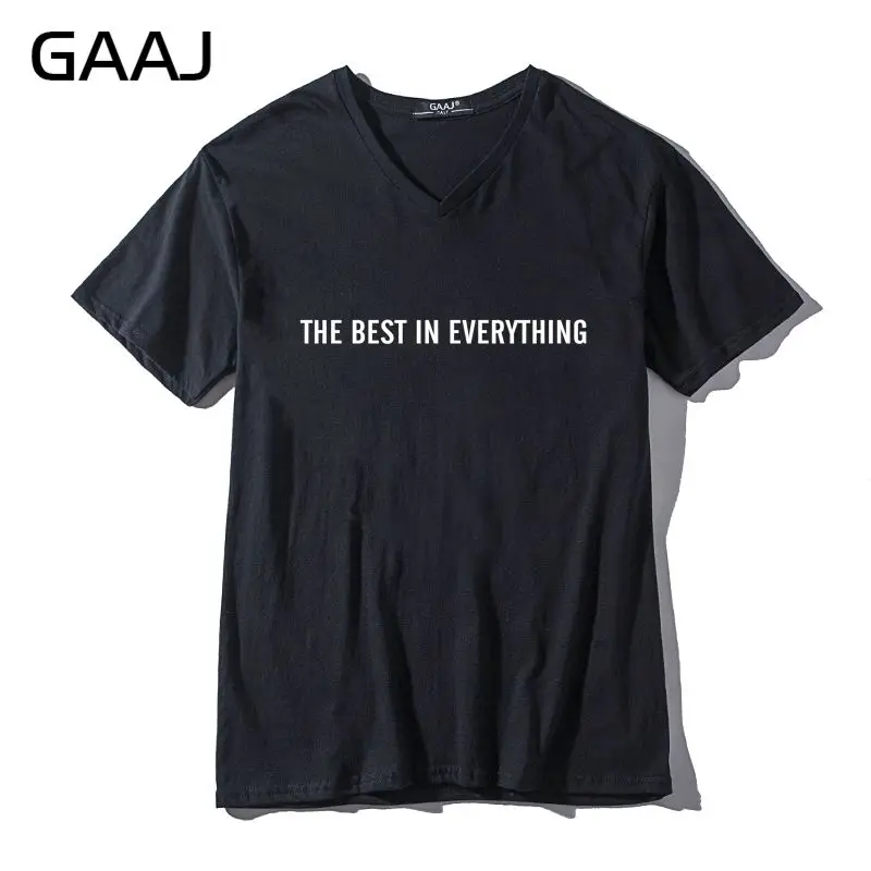 Футболка GAAJ с надписью самое лучшее в чем для мужчин и женщин забавная брендовая