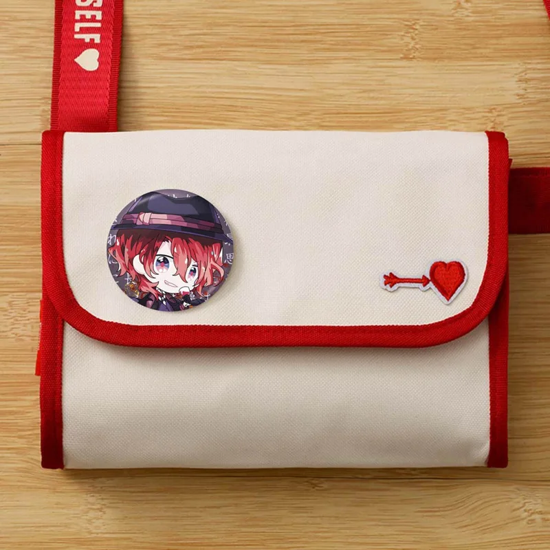 Аниме! Значок косплея Банго из бродячих псов значок для рюкзака одежды |