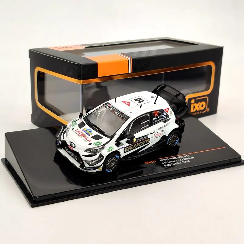 IXO 1:43 For T~OTA YARIS WRC #10 Rally Sweden 2020 RAM757 Diecast Models Edition Toys Car Collection | Игрушки и хобби