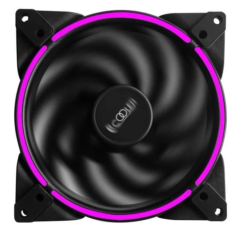 Pccooler 14 см RGB вентилятор для чехол компьютера, высокопроизводительный кулер вентилятор 12V4PIN/5V3PIN RGB PMW вентилятор Замена кулера для воды