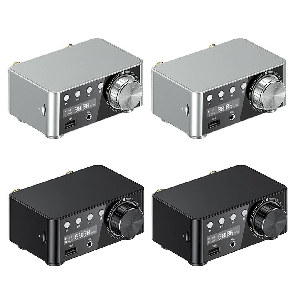Bluetooth 5 0 стерео аудио усилитель приемника 2 канала класса D Мини HiFi Цифровой