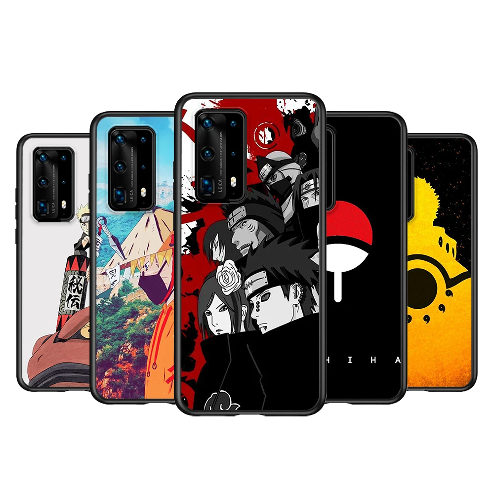 Милый героя аниме Наруто Аниме силиконовый чехол для Huawei P40 P30 P20 Pro P10 P9 Lite E Plus 2019