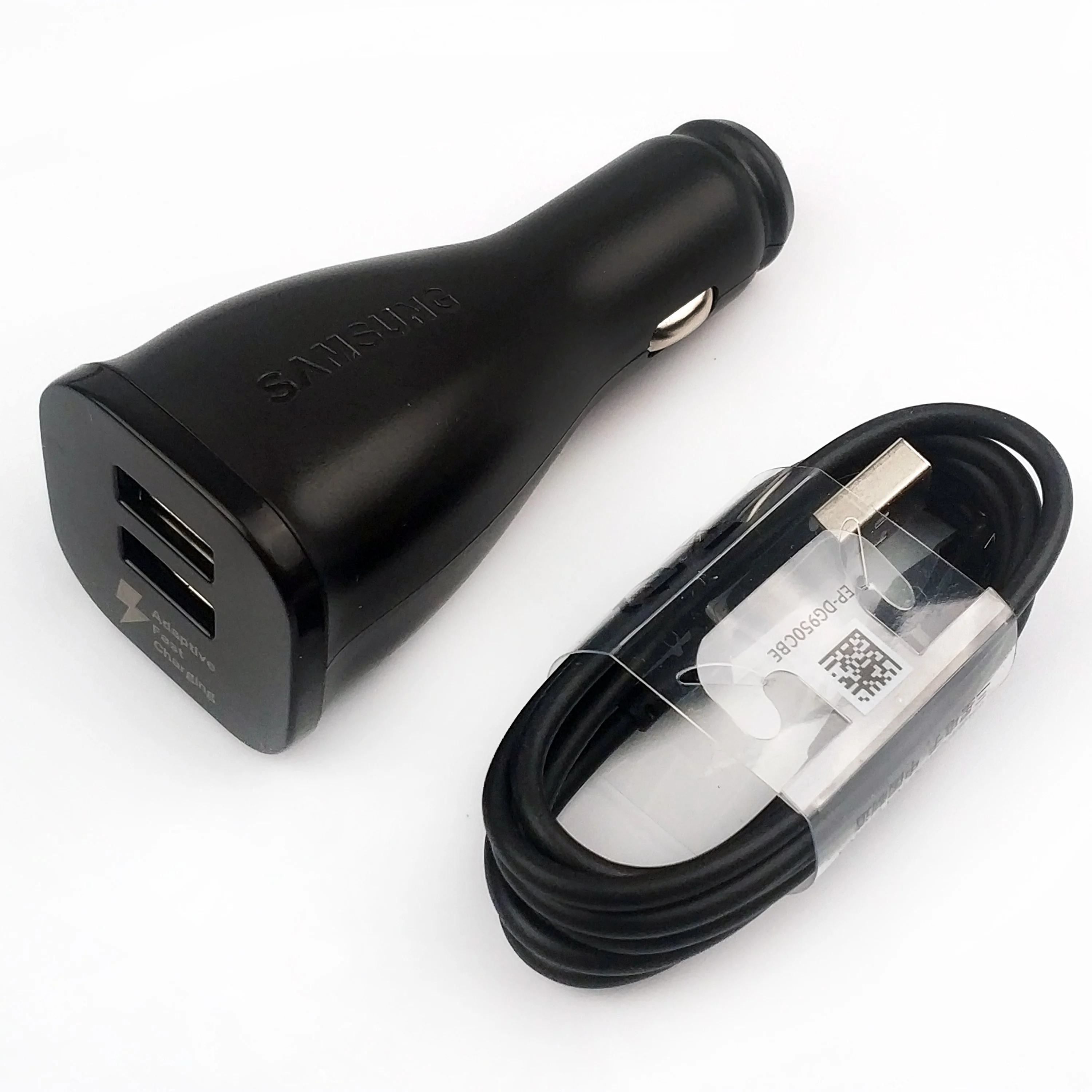 Автомобильное зарядное устройство Samsung 15 Вт usb type c кабель для быстрой зарядки и