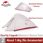Палатка Naturehike Cloud Up 2 туристическая Ультралегкая, на 2 человек, 20D210T, двухслойная водонепроницаемая, Уличное оборудование