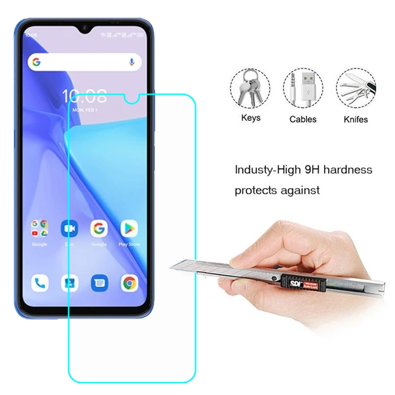 Закаленное стекло для Umidigi Power 5 Защитная пленка экрана 9H Защитное защитная