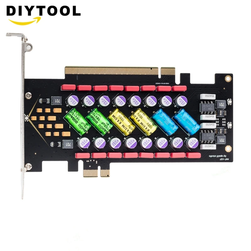 1 шт. Elfidelity PC Hi-Fi фильтр питания карты PCI/PCI-E HiFi PC аудио Мощность puriфик